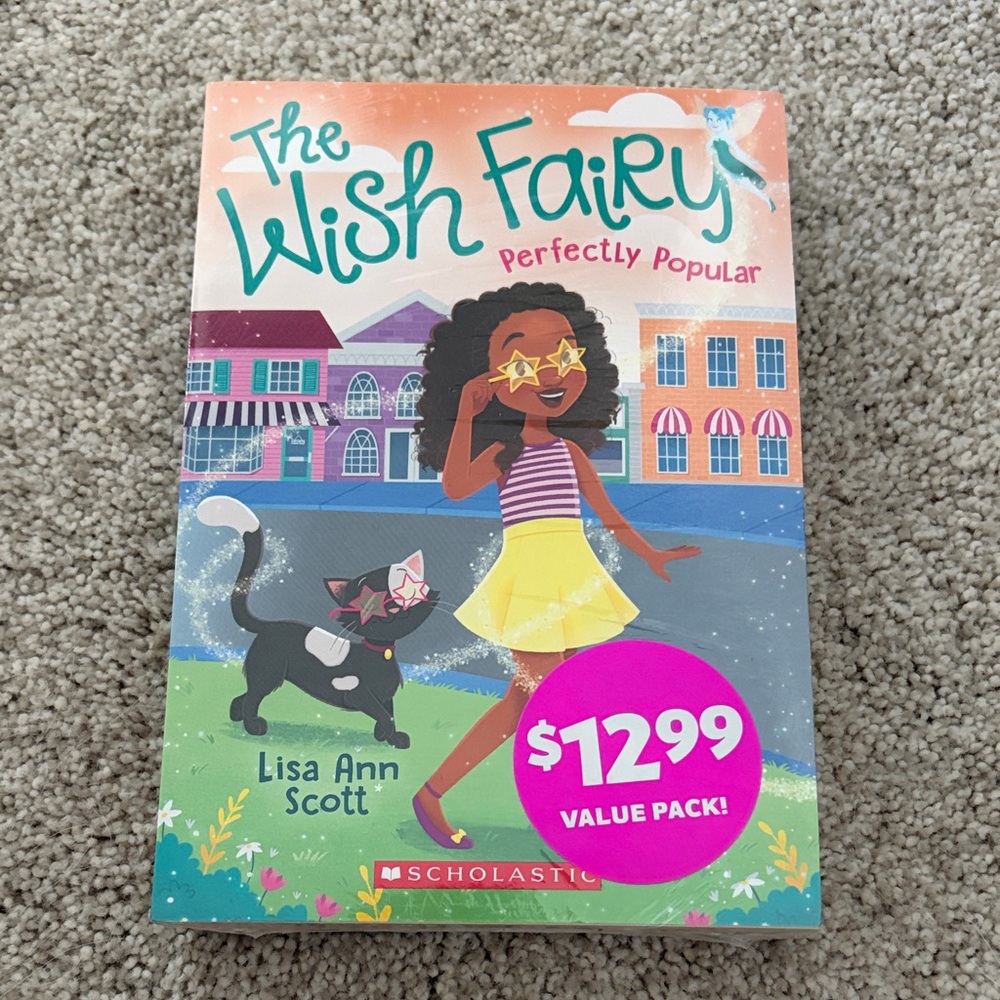 Scholastic The Wish Fairy Book with Vibrant Colors